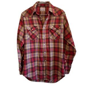 Vintage Wrangler Plaid Shirt